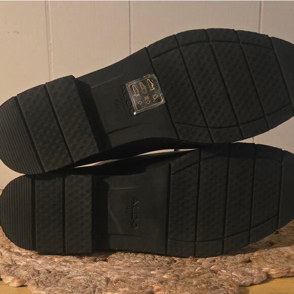 ALDO Cerquedaflex Black Ladies Oxford Shoes Size US 7.5 - Picture 5 of 9